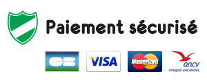 Logo des paiements en ligne sécurisés