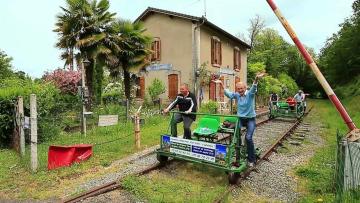 Vélorail du Périgord Vert