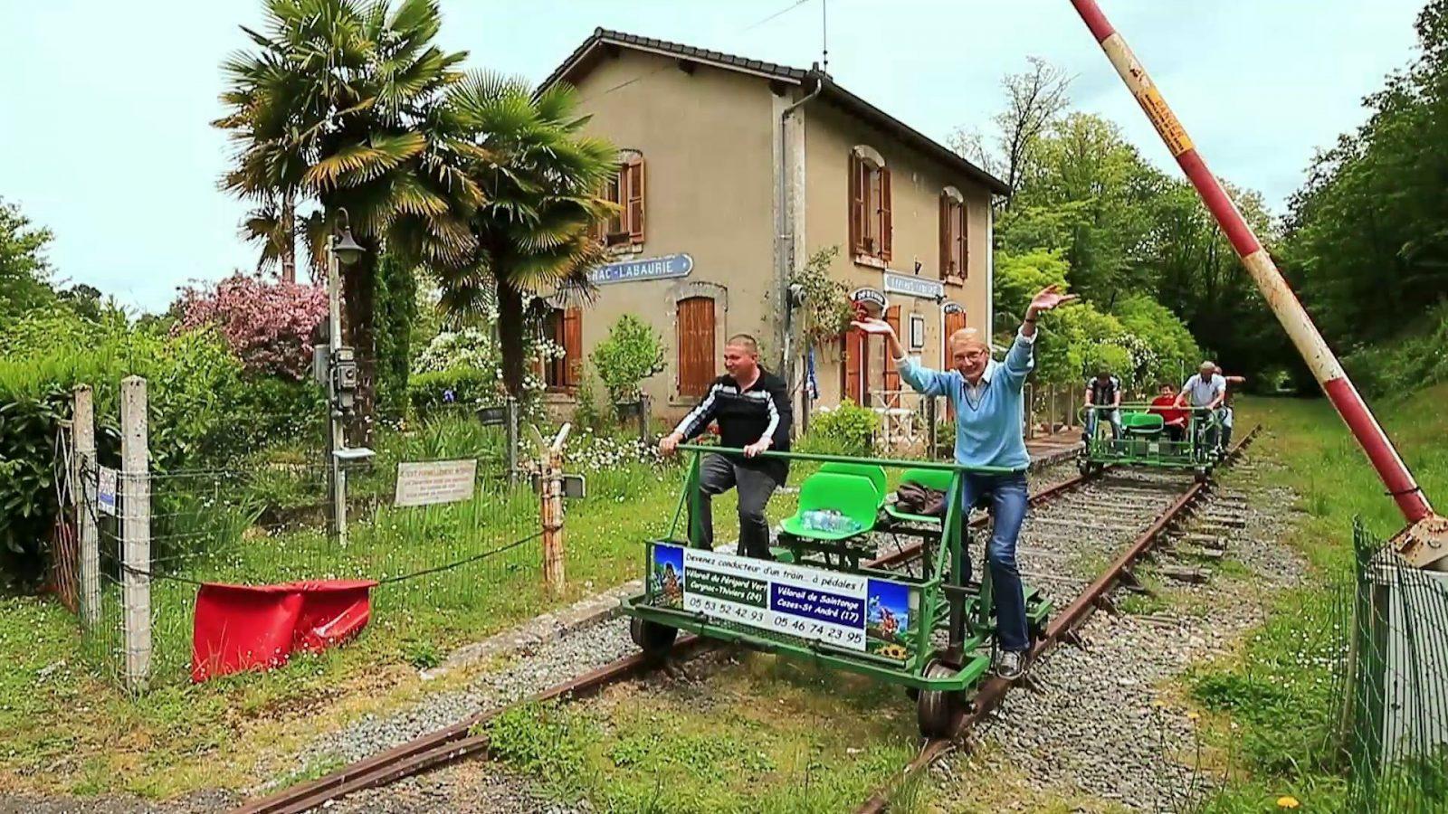 Vélorail du Périgord Vert